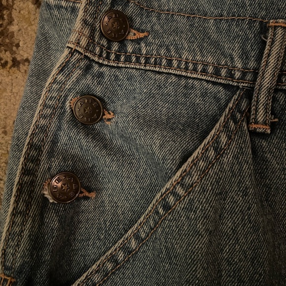 Vintage Denim Jean Overalls Abe - Picture 5 of 8